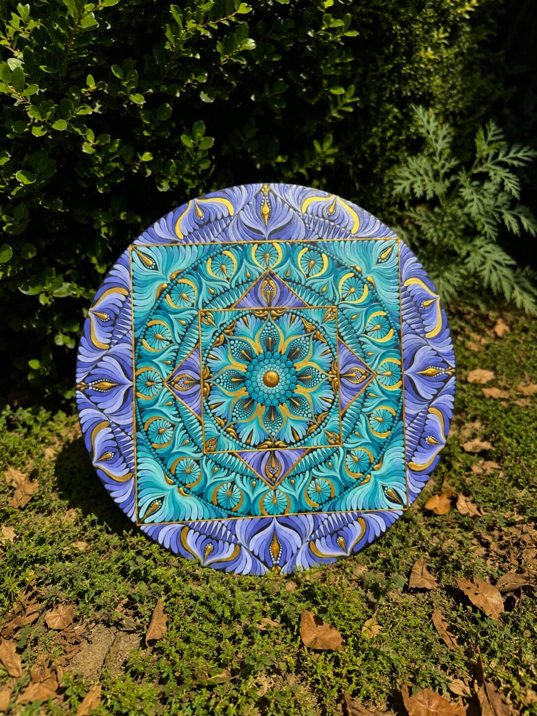 Meher #001 – Handcrafted Geometric Mandala Wall Art | Premium Decorative Wall Décor