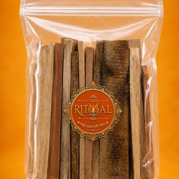 The Rituual Premium Mango Wood Havan Samidha – 750g | Natural Sacred Wood for Pooja & Havan