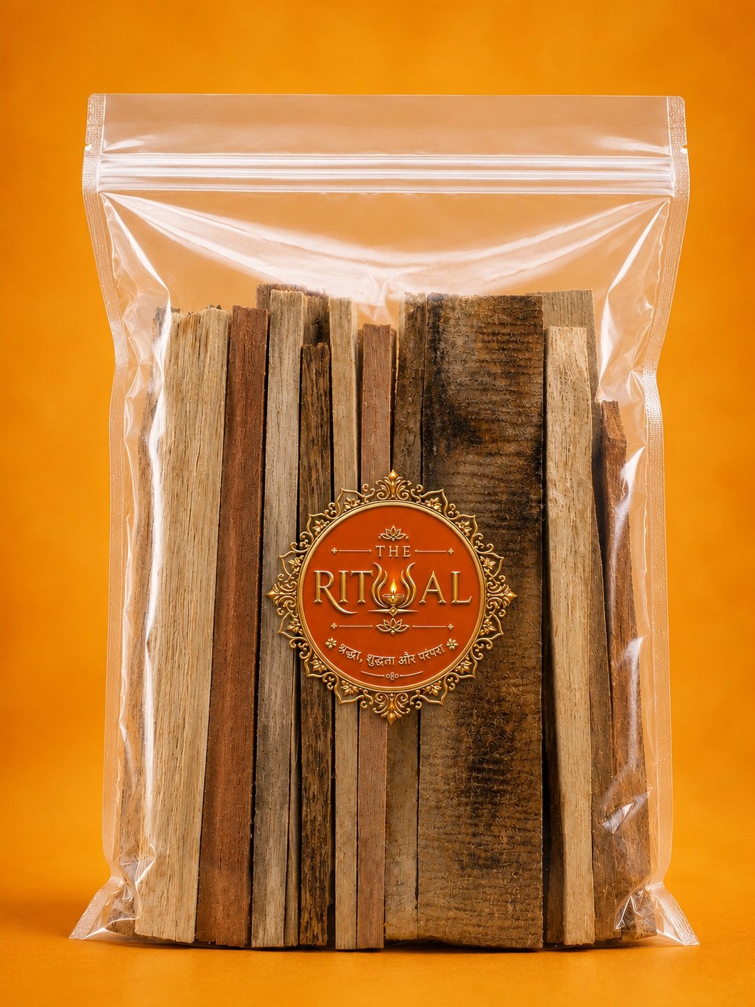 The Rituual Premium Mango Wood Havan Samidha – 750g | Natural Sacred Wood for Pooja & Havan