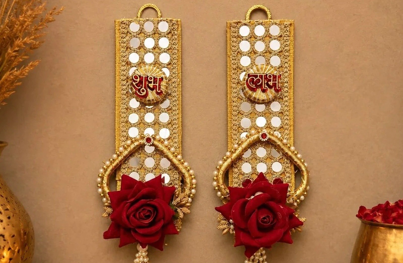 Shubh Labh wall hanging for home décor