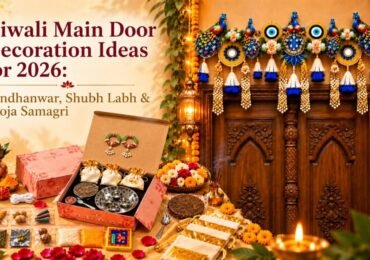 Diwali Main Door Decoration Ideas for 2026: Bandhanwar, Shubh Labh & Pooja Samagri